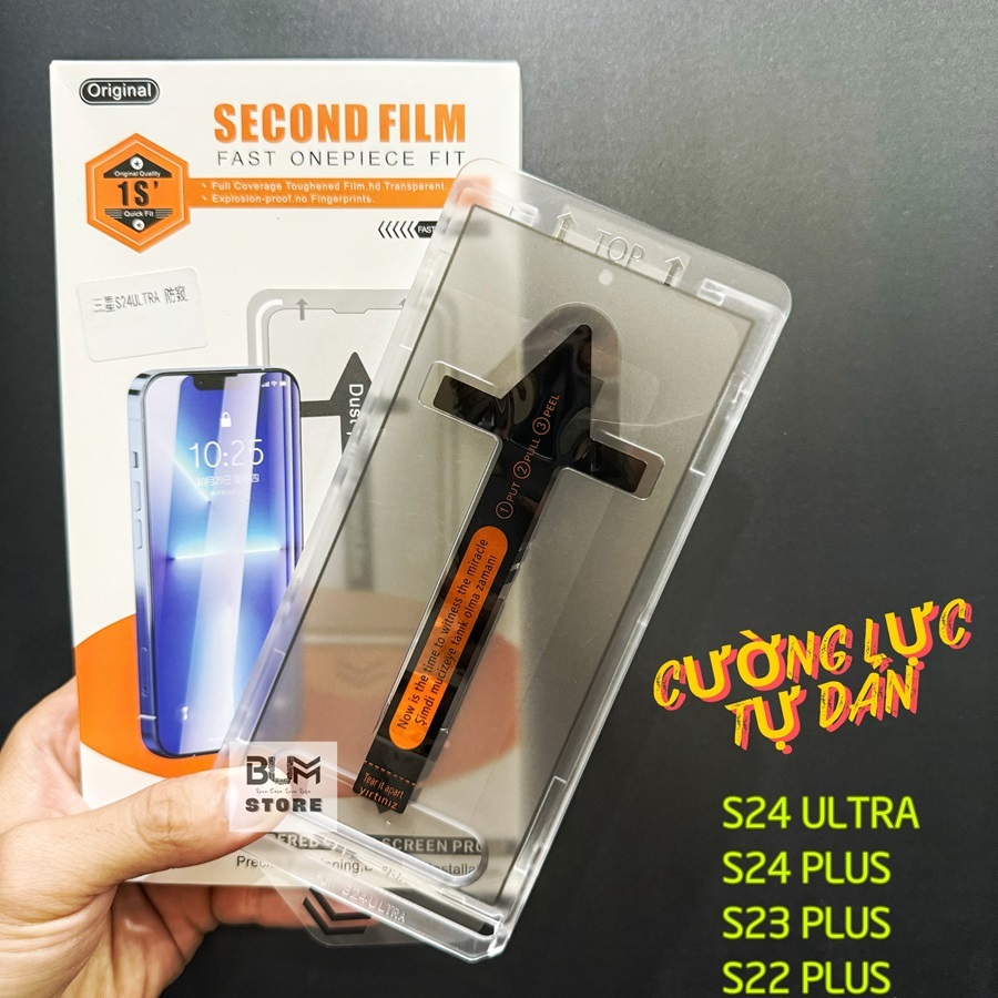 Kính Cường Lực Cho Samsung S25 Ultra / S24 Ultra / S24 Plus / S23 Plus / S22 Plus / S23 / S22 Tự Dán Chống Nhìn Trộm