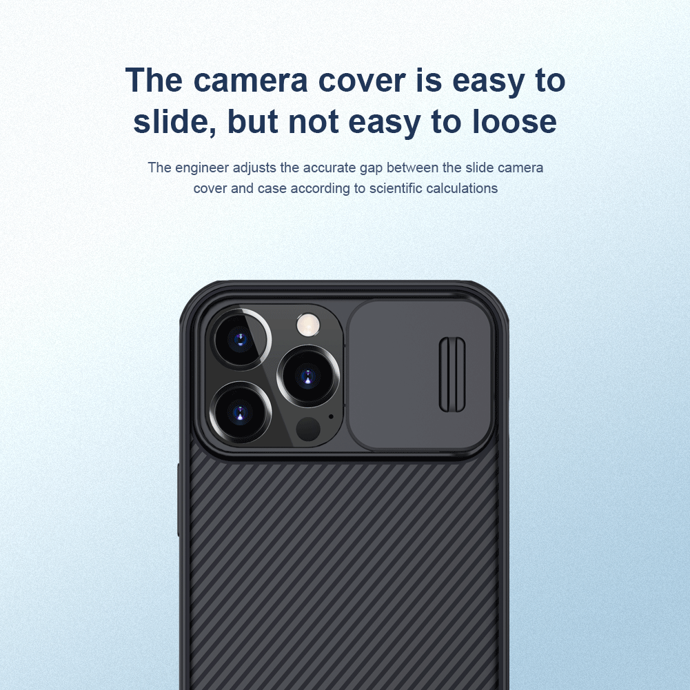 Ốp Nillkin Camshield bảo vệ Camera cho iPhone 13 Pro Max - Hàng nhập khẩu