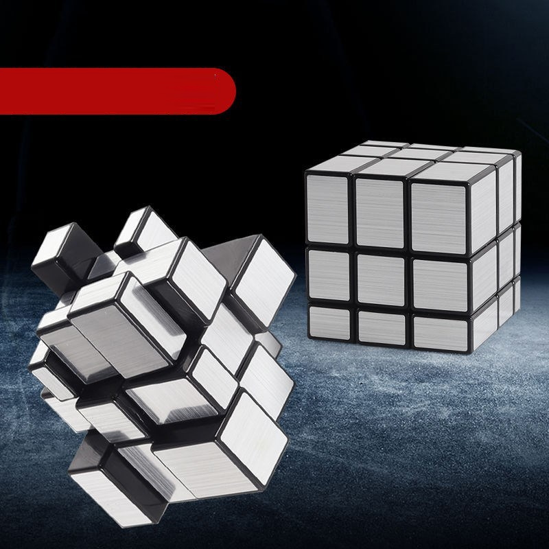 [hàng cao cấp - nano tráng gương] rubik biến thể mirror cube 3x3, rubic gương có chọn màu dododios 7