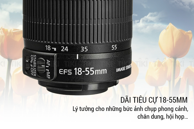 Lens Canon EF-S 18-55mm f/3.5-5.6 IS II - Hàng Chính Hãng