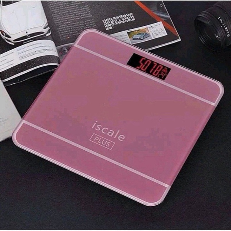 Cân sức khỏe điện tử iSCALE cân tối đa 180kg - Cân điện tử 180kg - Hàng chính hãng