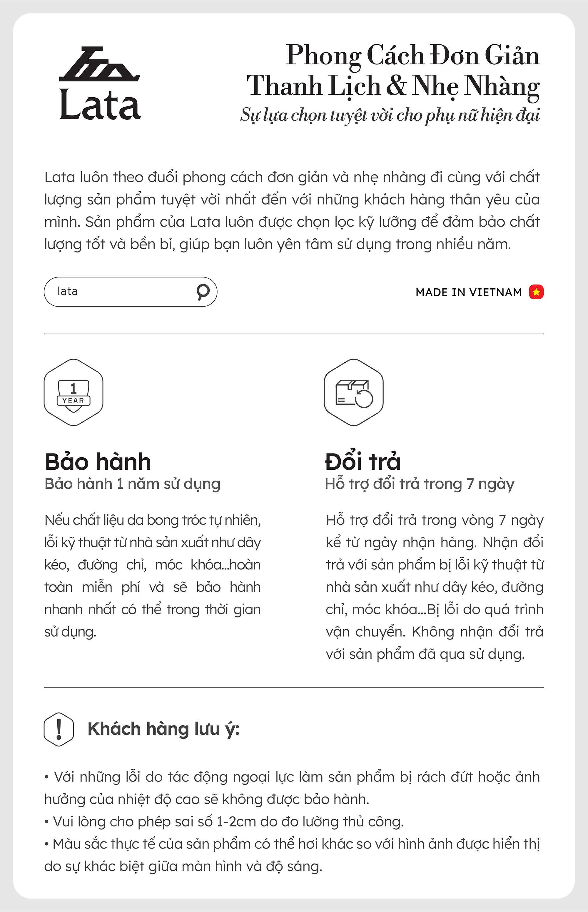 Ví nam da bò Lata ( Thời trang nam cao cấp - Ví da LVN127 )