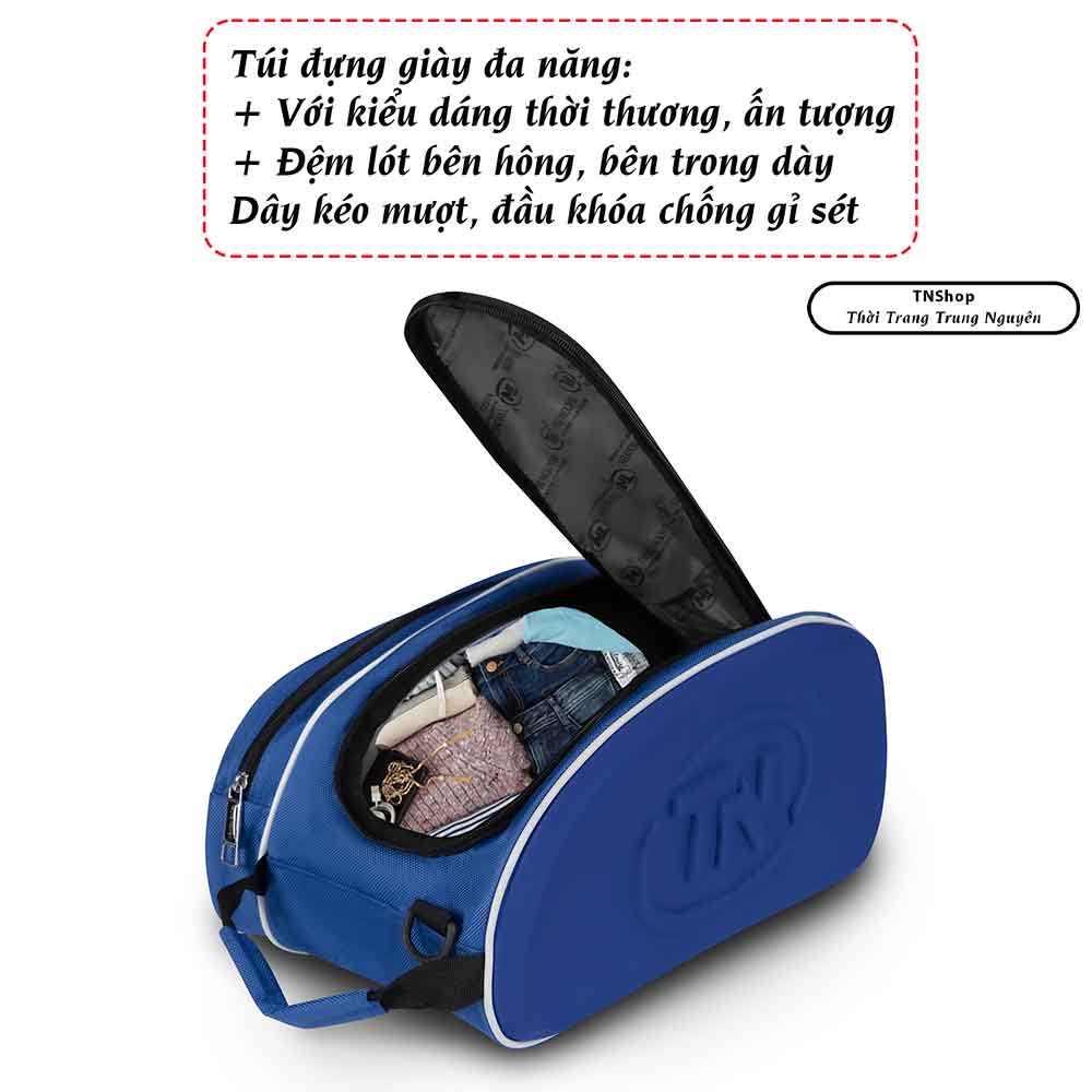 Túi Đựng Giày TN Bags TN.B9003 - Túi Thể Thao 2 Ngăn Chống Thấm, Gọn Nhẹ, Tiện Lợi Mang Đi Đá Bóng, Tập Gym & Du Lịch
