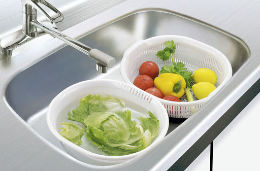 Chậu lót Oval Sanada Seiko 5.3L có tay cầm và lỗ thoát nước tiện dụng - Hàng nội địa Nhật Bản.