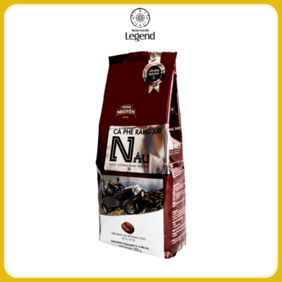 Cà Phê Rang Xay Chữ N Nâu Sức Sống Trung Nguyên Legend - Bịch 500gr - Cà Phê Rang Xay Pha Phin Dịu Nhẹ, Vị Cân Bằng, Đắng Vừa