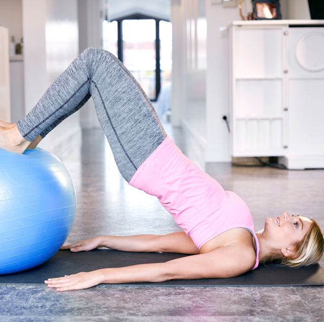 [HÀNG NHẬP KHẨU] Bóng tập Yoga, Bóng Yoga tròn cỡ đại chọn cỡ 45cm, 65cm cao cấp - Hàng chính hãng Amalife
