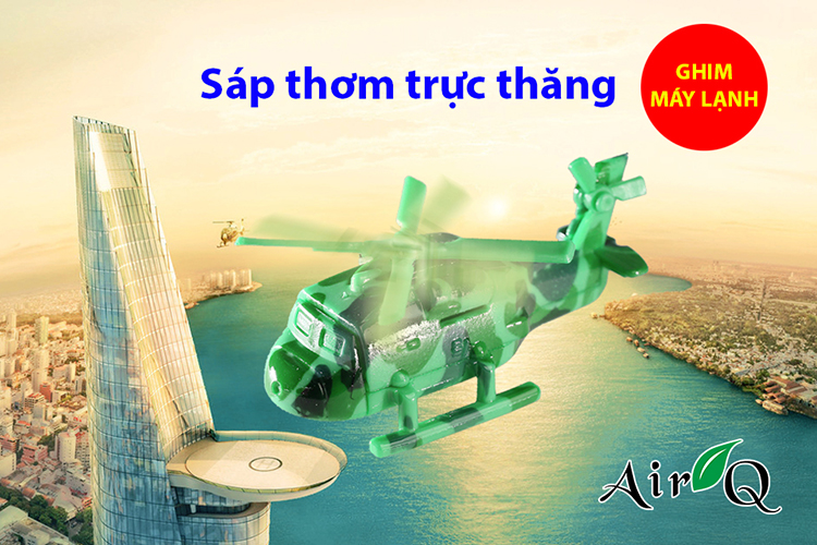 Sáp thơm ô tô trực thăng AIR-Q NO.36DG Lemon 5g