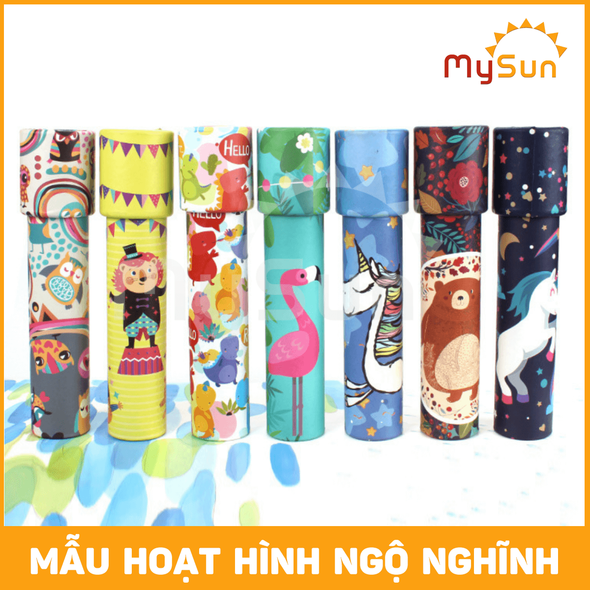 Ống nhòm kính vạn hoa đồ chơi trẻ em phát triển trí tuệ thông minh cho bé – MySun