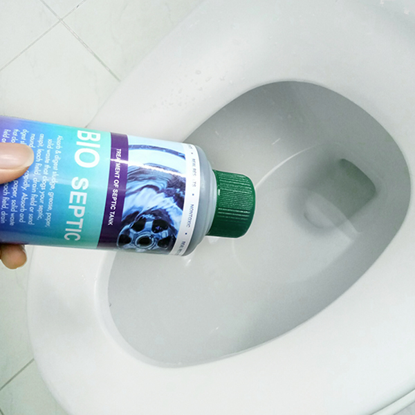 Vi sinh xử lý hầm cầu, bể phốt, tự hoại BIO - SEPTIC - Chai 350ml