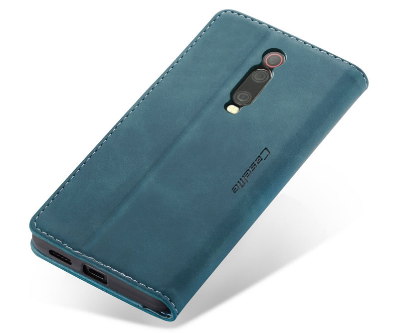 bao da bò thật dạng ví dành cho xiaomi redmi mi 9t hàng chính hãng caseme 9