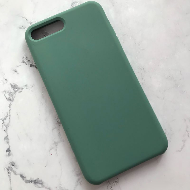 Ốp lưng silicone case cho iPhone 7 Plus/ 8 Plus chống sốc chống bám bẩn có lớp nhung lót mặt trong chống trầy xước điện thoại - Hàng chính hãng 