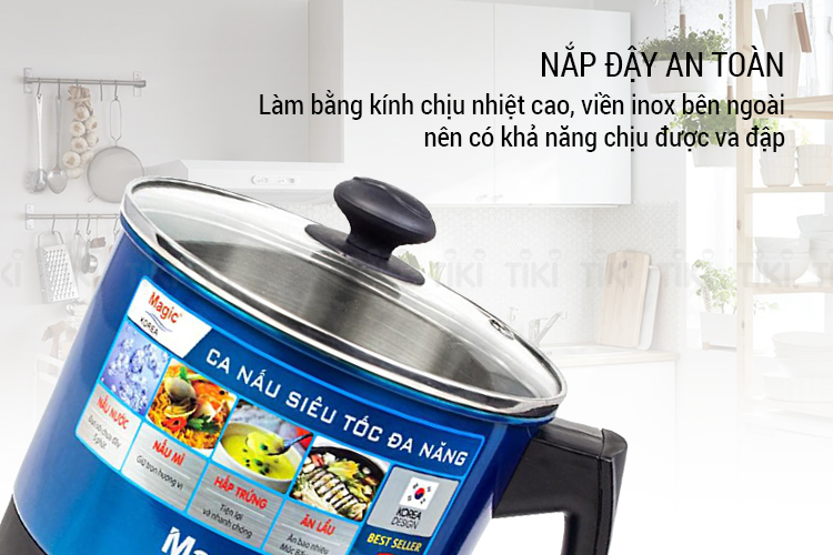Ca Nấu Siêu Tốc Đa Năng Magic Korea A07 - 1.8L
