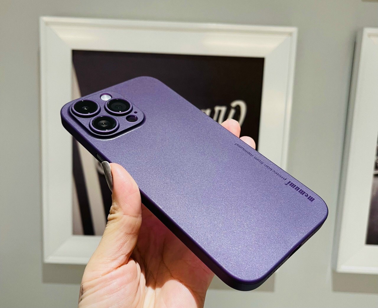 Ốp lưng Memumi siêu mỏng 0.3mm cao cấp dành cho iPhone 14 Pro, 14 Pro Max ( hàng chính hãng)