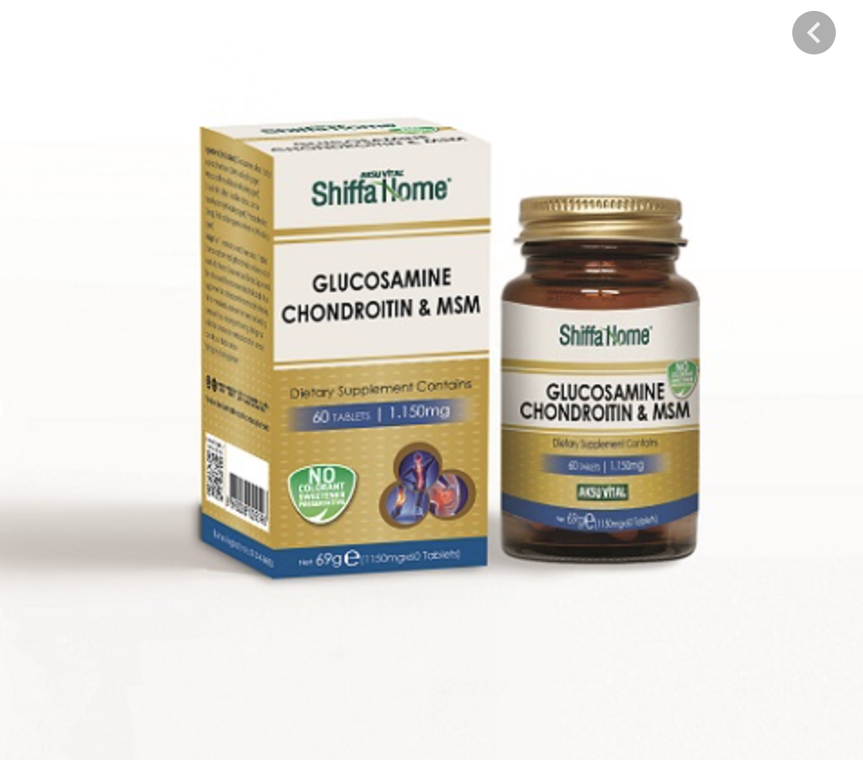 Glucosamine Viên Uống Hỗ trợ điều trị đau viêm nhức xương khớp kích thích tiết nhờn bôi trơn khớp Nhập Khẩu Châu Âu EU 1