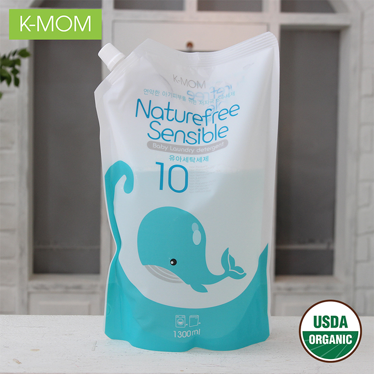 Nước giặt hữu cơ K-Mom Hàn Quốc dạng túi (1300ml)