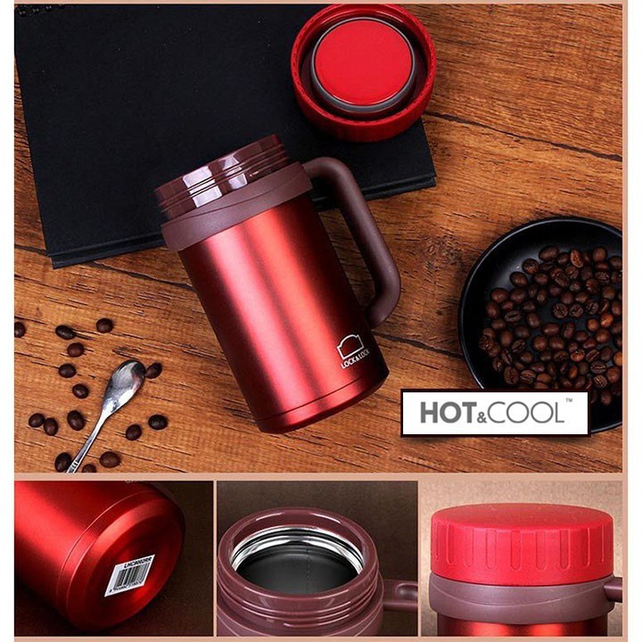 Cốc Giữ Nhiệt Basic Table Mug Lock&Lock LHC9002 (500ml)