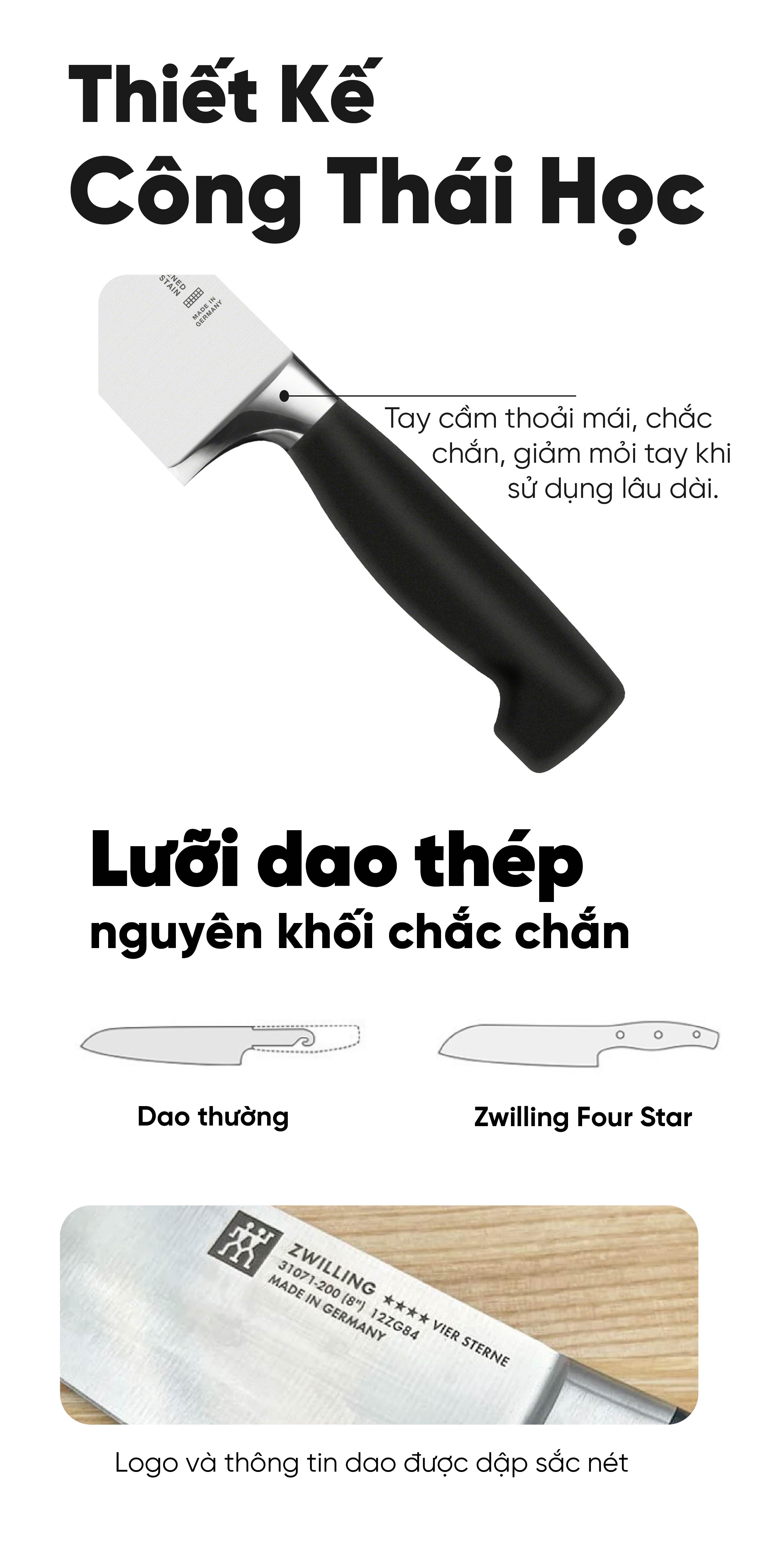 Four Star – Bộ Dao 2 Món Zwilling J.A.Henckels