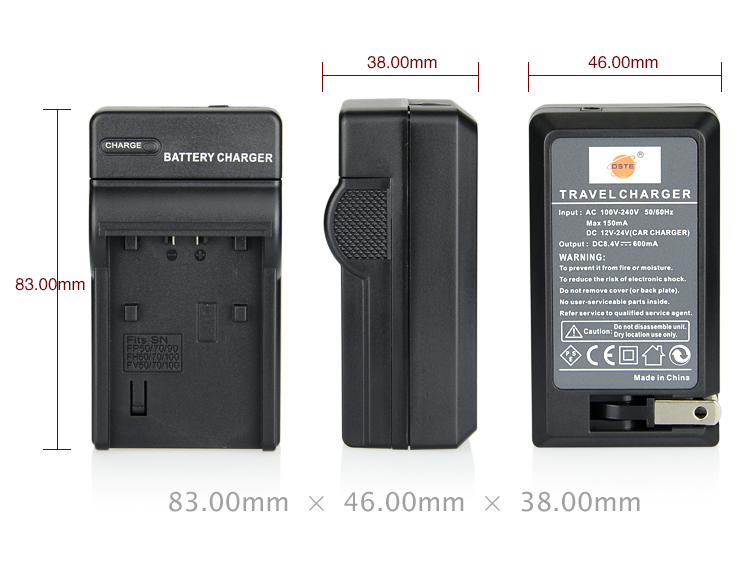 Bộ Pin Và Sạc DST Cho Máy Ảnh Sony FDR-AXP55 DEV-50 NP-FV100