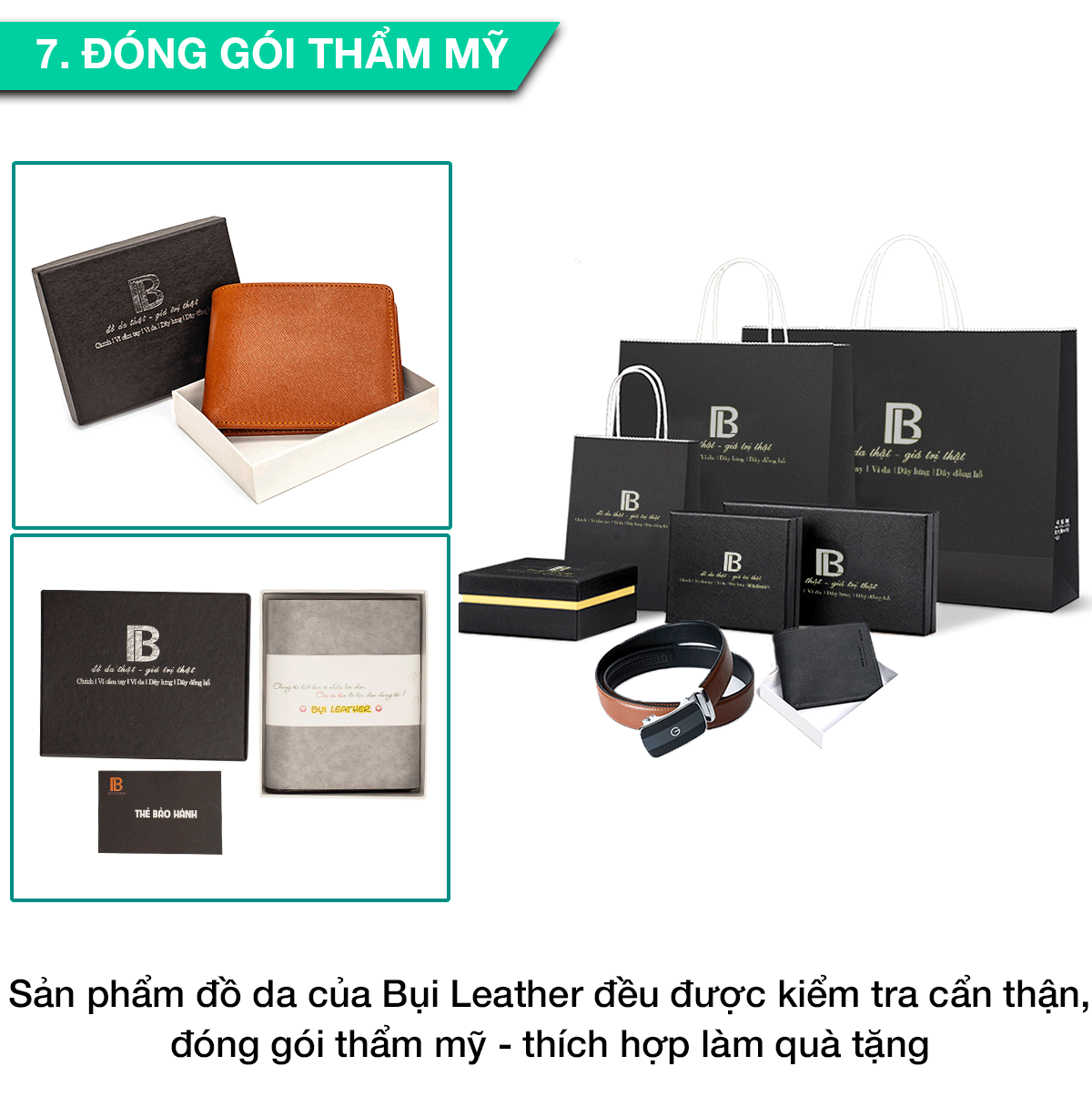 Ví nam, bóp nam da bò Saffiano Bụi Leather V140 - Bảo hành 12 tháng