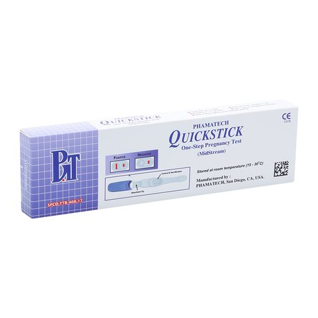 Bộ 2 HỘP BÚT THỬ THAI NHANH QUICKSTICK MIDSTREAM THẾ HỆ MỚI CỦA DÒNG DỤNG CỤ THỬ THAI NHANH 1