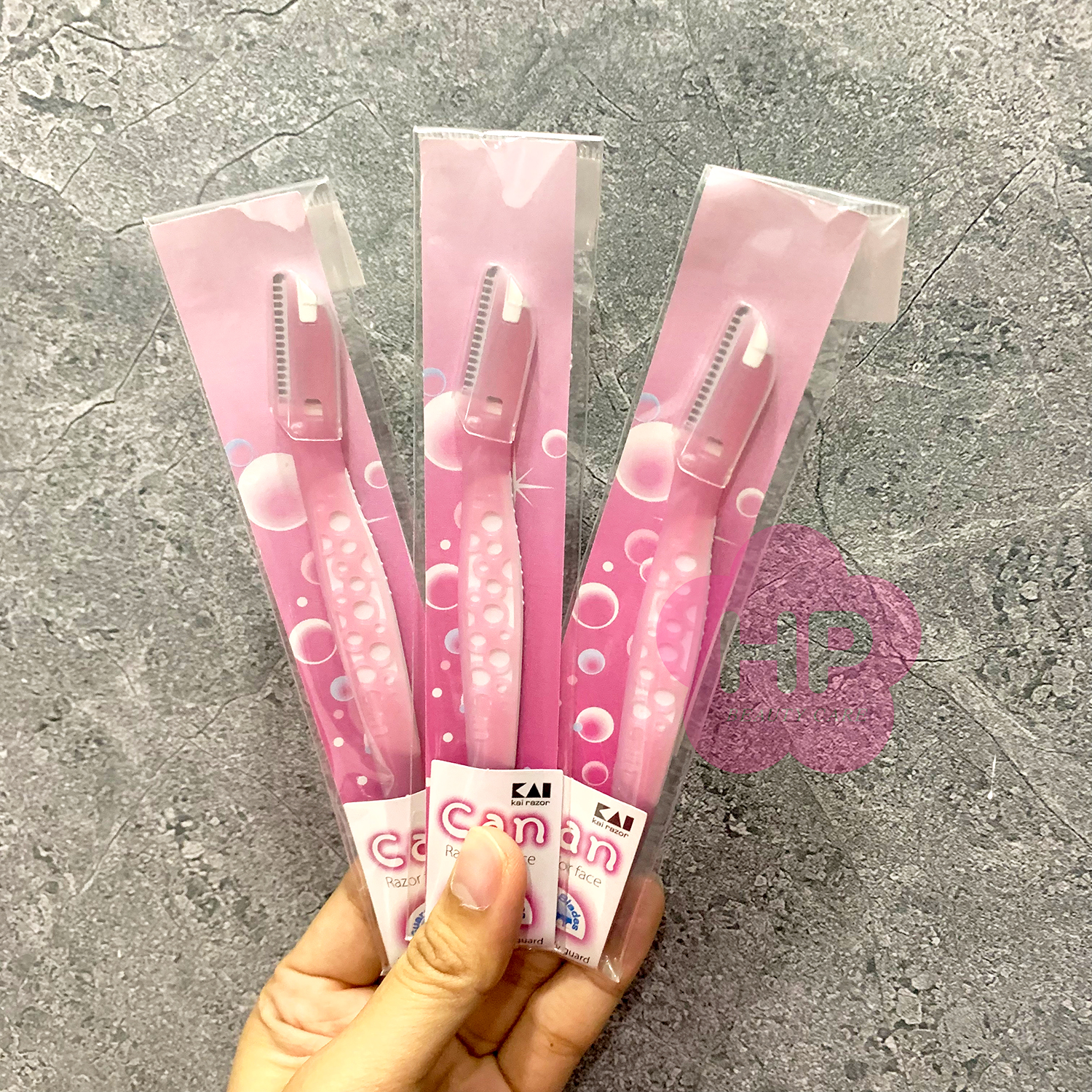 Dao Cạo Lông Mày Lông Mặt Dành Cho Nữ Kai Razor Eyebrow For Women (Lẻ 1 Cây)