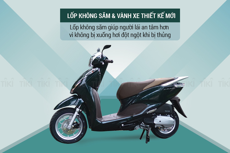 Xe Lead 2020 Màu Xanh Lam sieutoccomvn