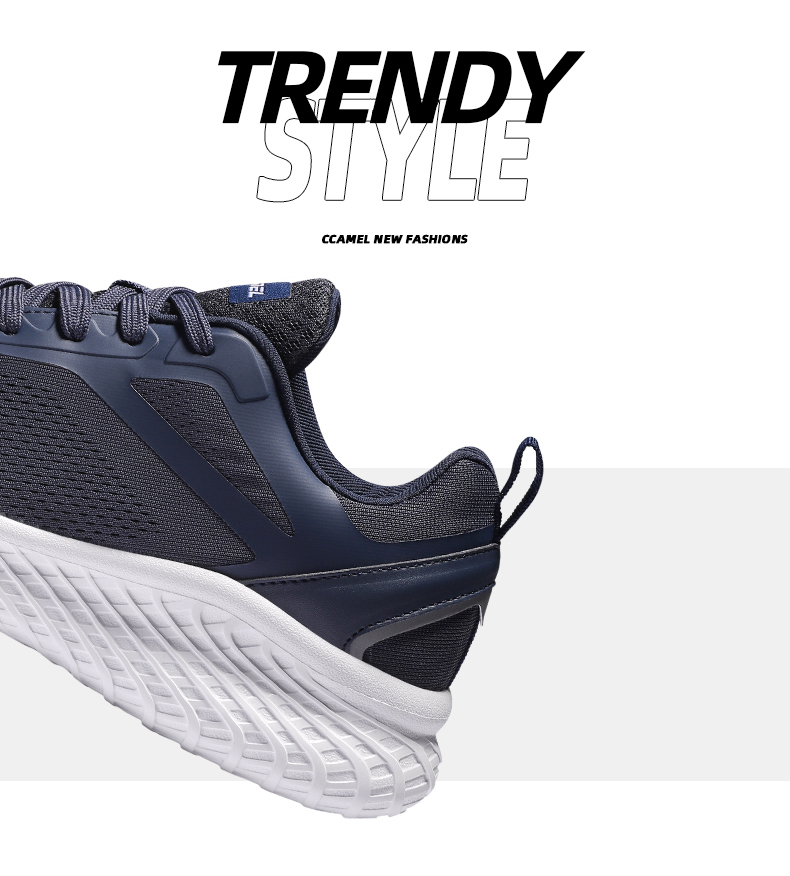 Giày Thể Thao Giày Sneakers CAMEL Cho Nam Giày Chạy Bộ Thoáng Khí Đế Mềm Lưới Thường Ngày