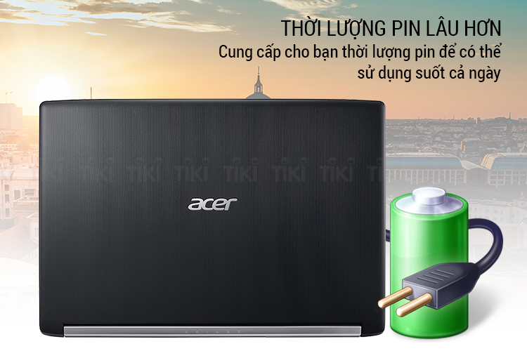 Laptop Acer Aspire A515-51G-50NJ NX.GTCSV.001 Core i5-8250U/Free Dos (15.6 inch) - Obsidian Black - Hàng Chính Hãng