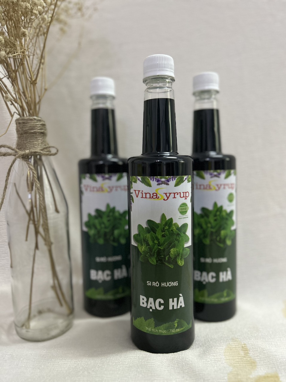 siro bạc hà vinasyrup 750ml 1