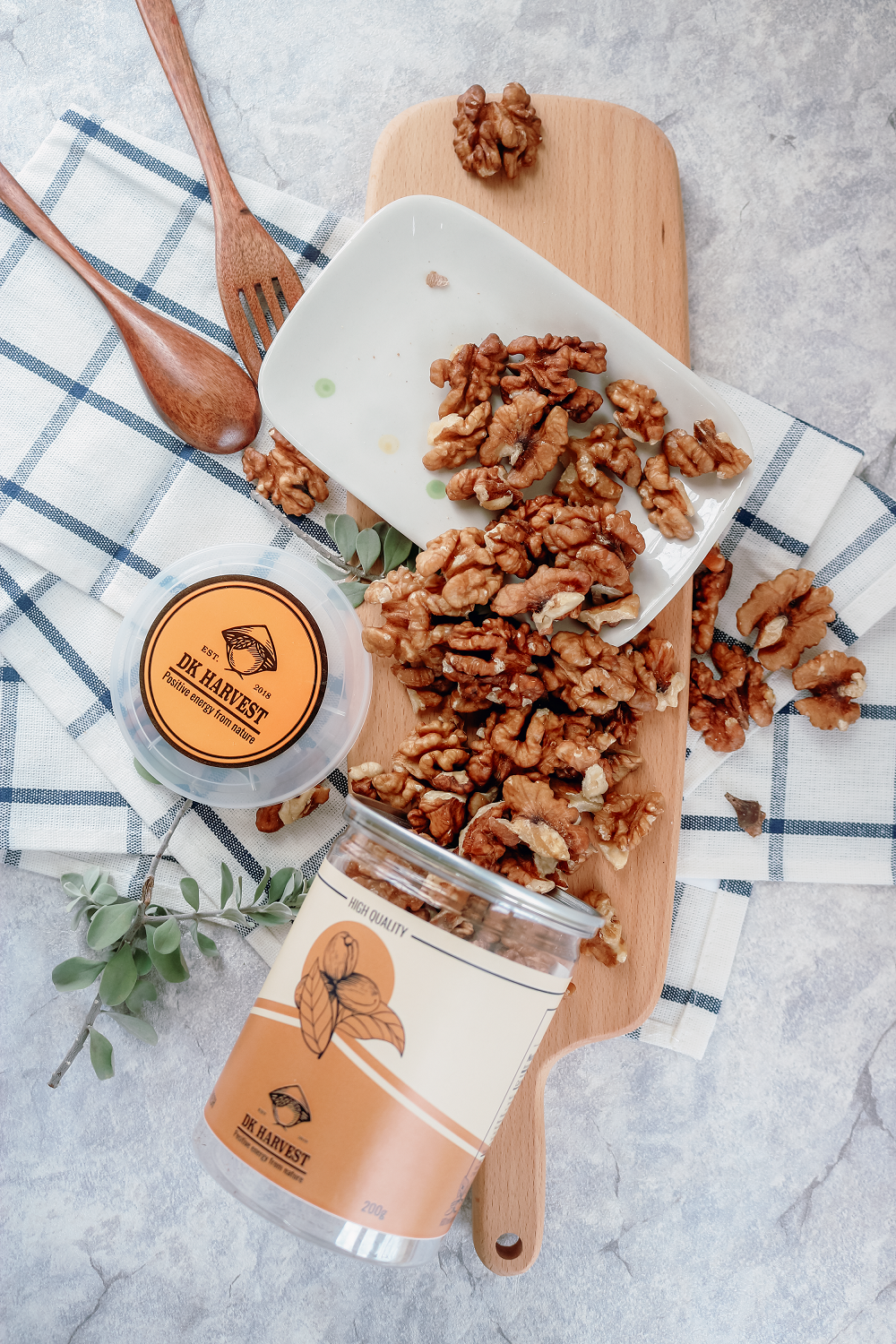 Nhân Hạt Óc Chó DK Harvest - Nhập khẩu USA/Chile - 100g, 200g, 400g Nhân Hạt Óc Chó Dk Harvest - Nhập Khẩu Usa/Chile - 100G, 200G, 400G