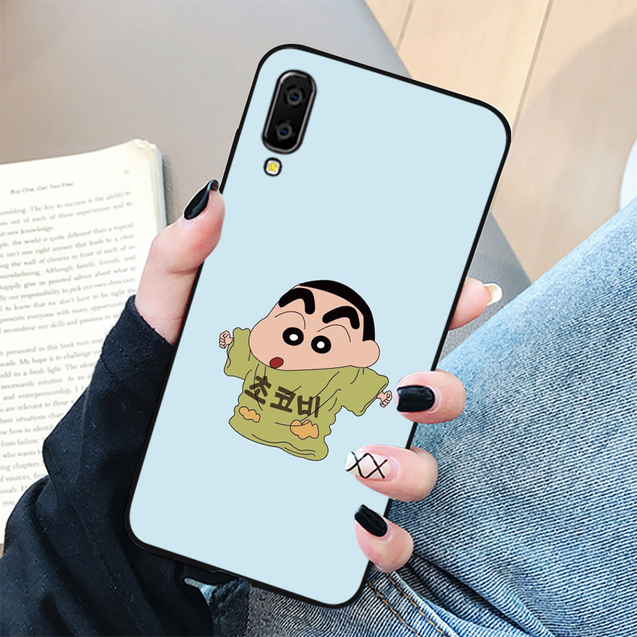 Ốp điện thoại Samsung Galaxy A10/M10 - Shin mặc đồ của bố MS ADITU005