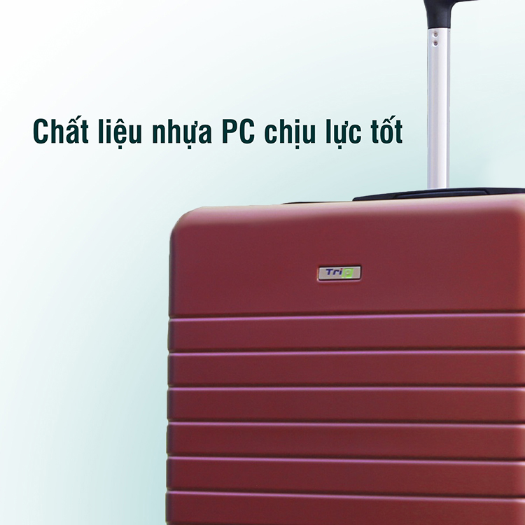Vali Chống Trộm TRIP PC911 (Size 70) - Đỏ