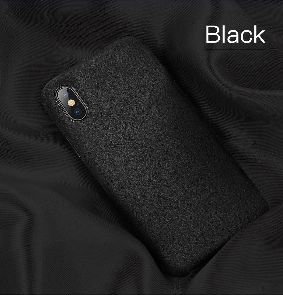 Ốp lưng bọc vải siêu mịn, chống trầy xước Baseus Original Super Fiber Case cho iPhone XS Max (New Model) - Hàng chính hãng