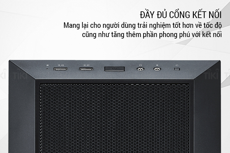 Vỏ case Cooler Master Masterbox 5 - Black - Hàng Chính Hãng