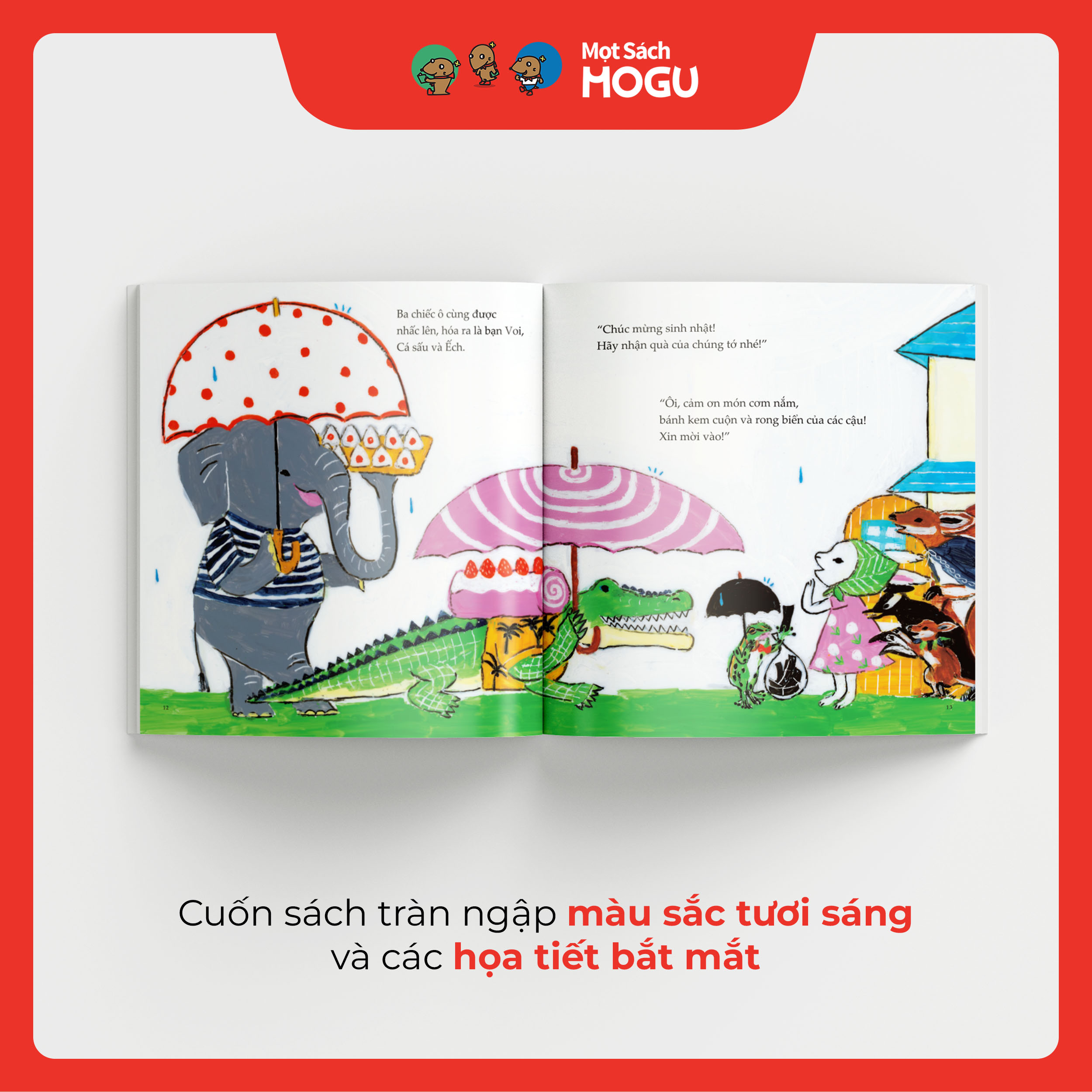 Truyện Ehon bé 1-2-3 tuổi - Sinh nhật của bạn Thỏ