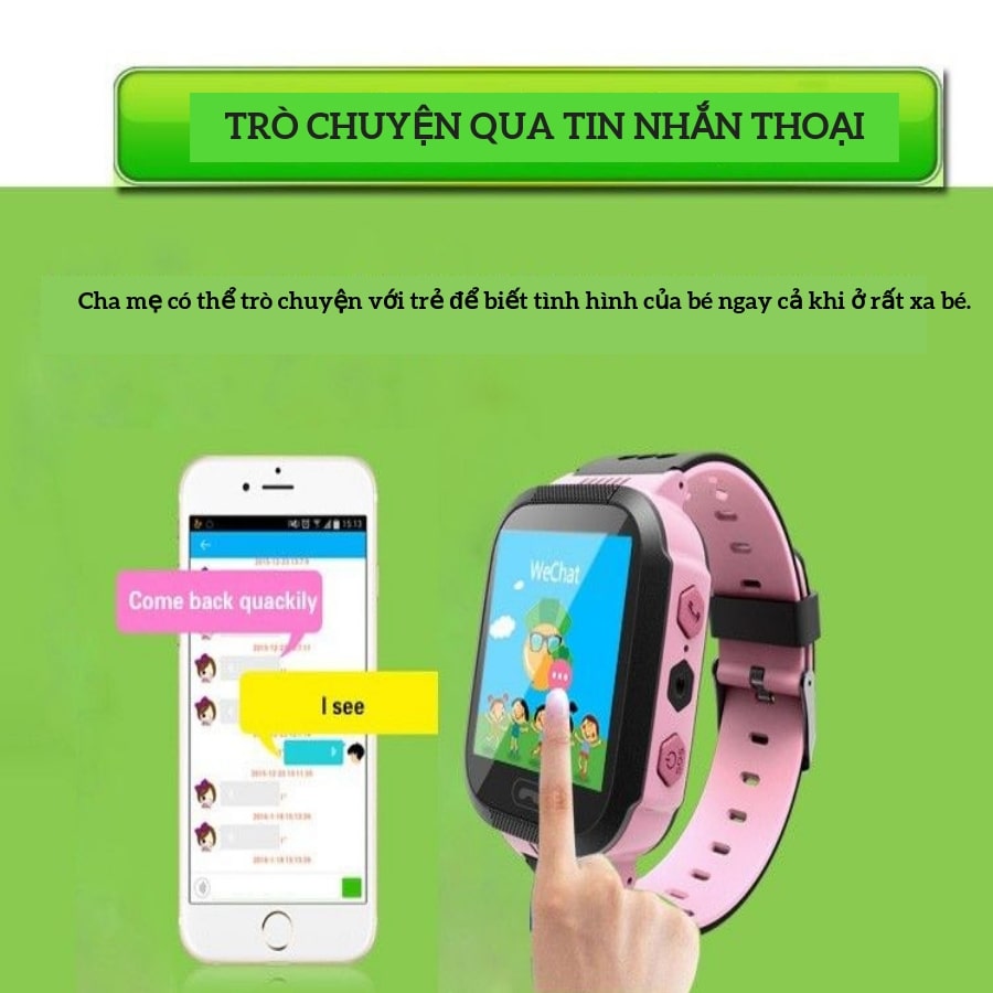 đồng hồ điện thoại định vị trẻ em