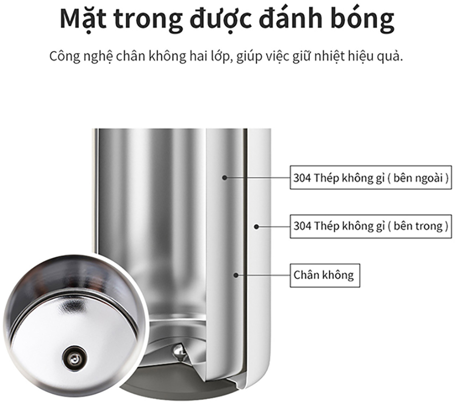 Bình giữ nhiệt LocknLock Feather Light Ring 460ml