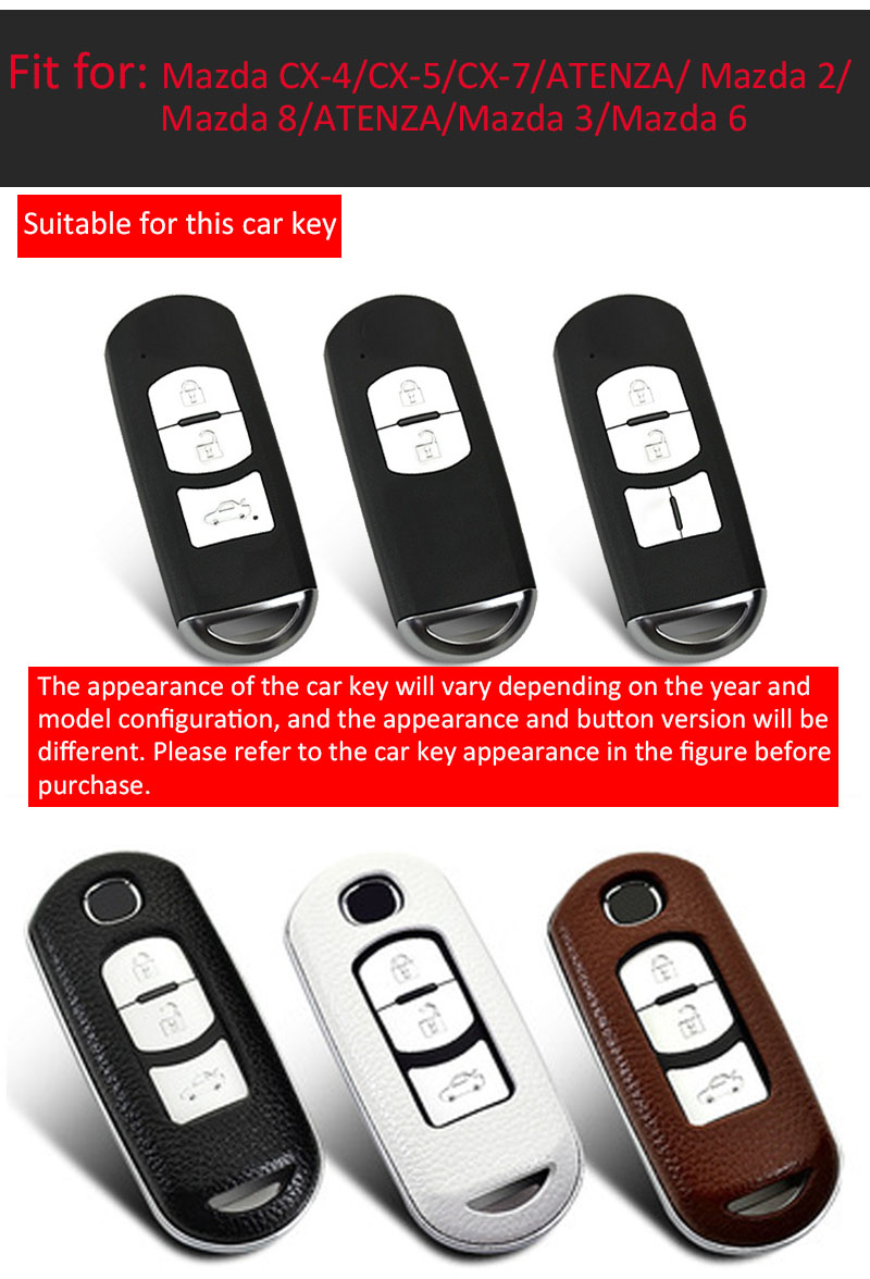 Bao Da Chìa Khóa Xe Mazda 