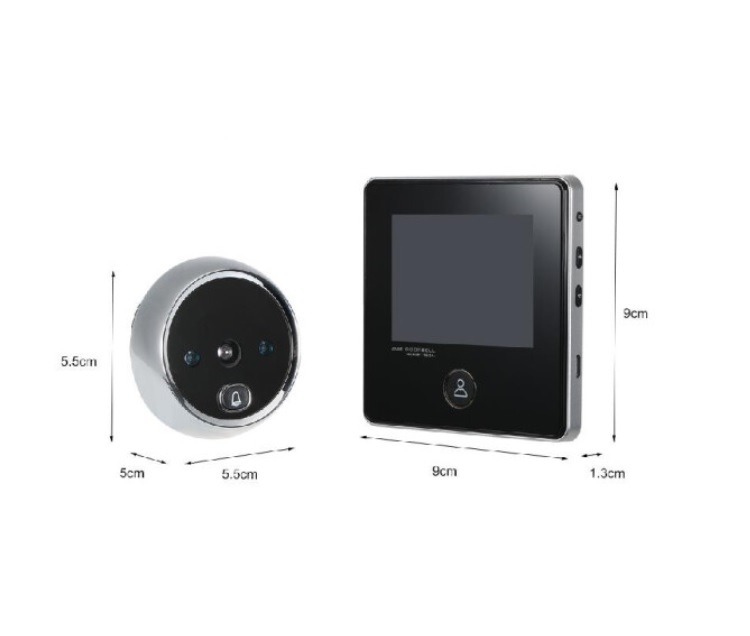 3.0 inch TFT LCD Digital Door Eye Peephole Viewer 120° Wide Viewing Angle Door Eye Doorbell Camera IR Night Vision Photo Taking Su 3.0 inch TFT LCD Digital Door Eye Peephole Viewer 120° Wide Viewing Angle Door Eye Doorbell Camera IR Night Vision Photo Taking Su