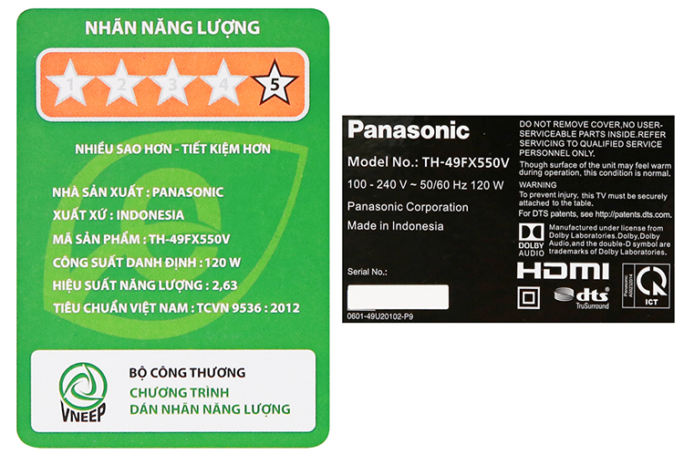 Android Tivi Panasonic 49 inch 4K UHD 49FX550V