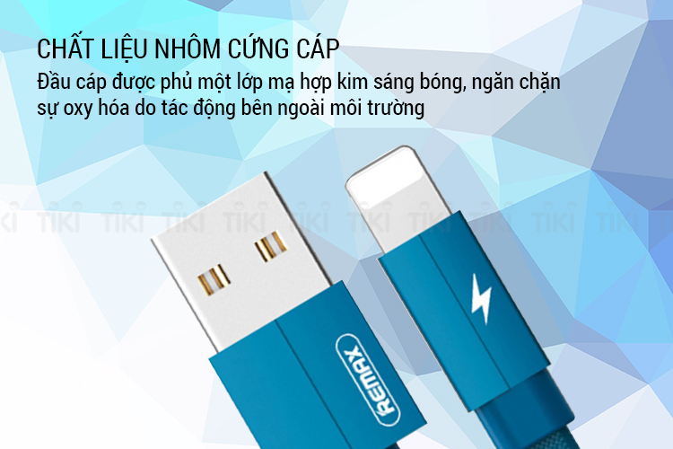 Cáp Remax Kerolla Sạc Cho iPhone/iPad (Xanh)