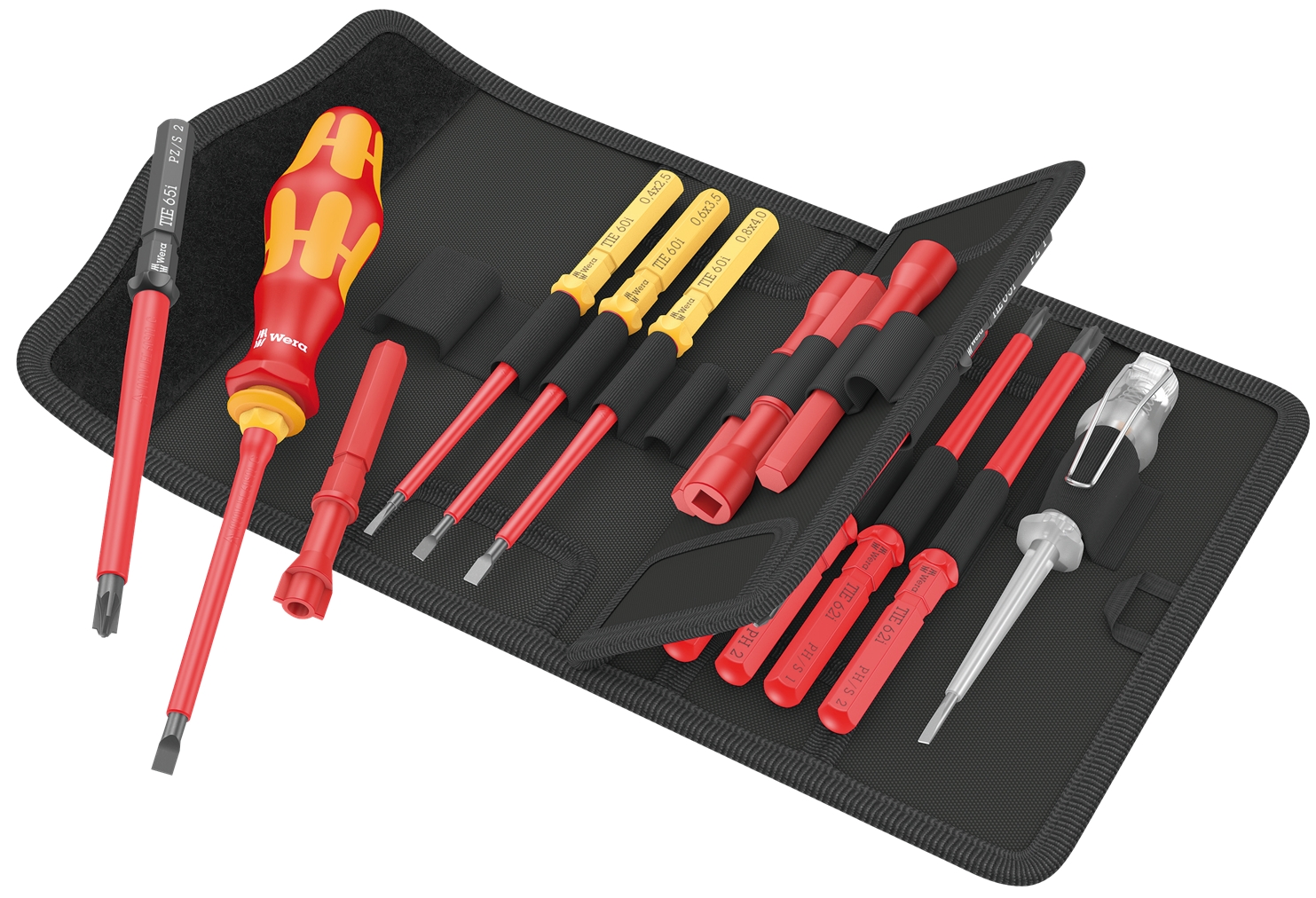 Bộ tua vít cách điện 18 chi tiết Kraftform Kompakt VDE 18 Universal 1 Wera 05006613001