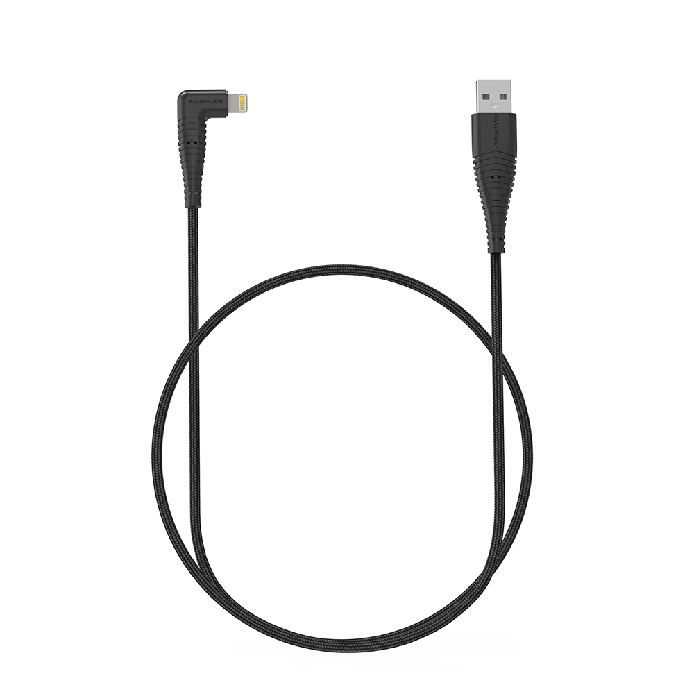 Dây Cáp Sạc Lightning Cho iPhone RAVPower 1m RP-CB013 - Hàng Chính Hãng