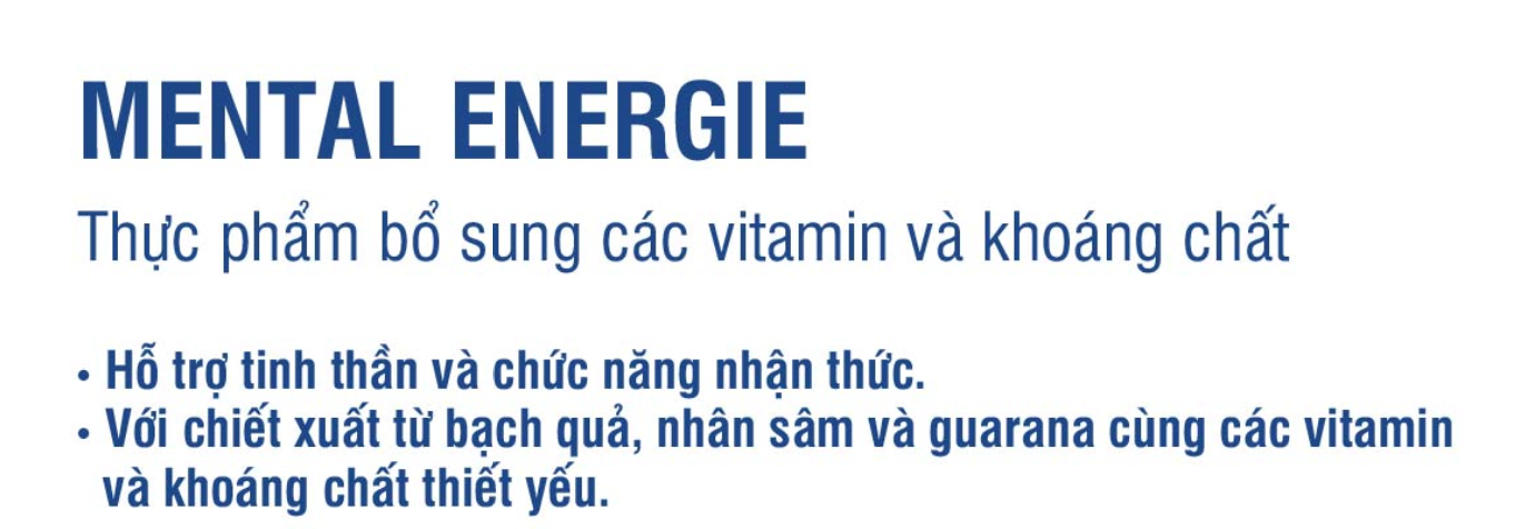 Thực phẩm chức năng EuRho Vital Mental Energie 1