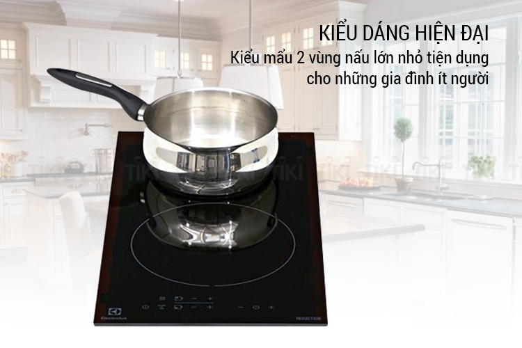 Bếp Âm Từ Đôi Electrolux EHH3320NVK - 29cm (3700W) - Hàng Chính Hãng