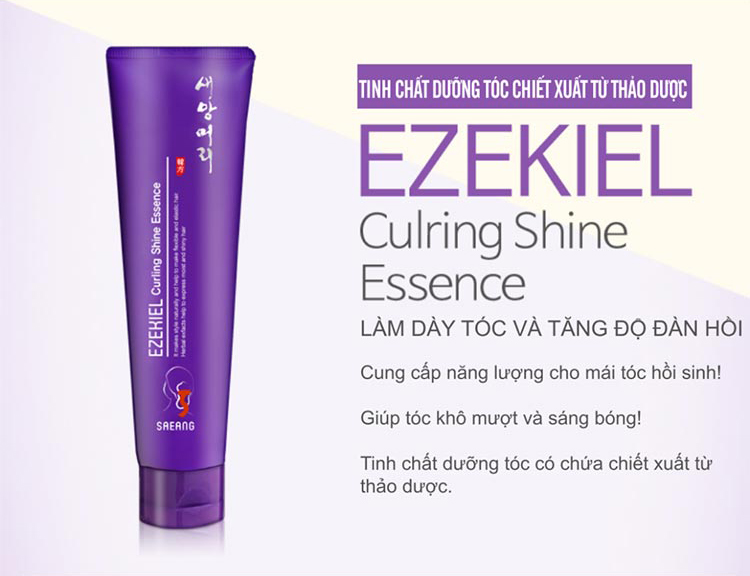 Tinh Chất Thảo Dược Dành Cho Tóc Uốn Saeang Ezekiel