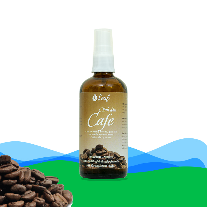 tinh dầu xịt phòng cafe, khử mùi hôi 100ml 1