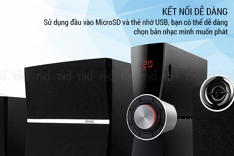 Loa Bluetooth EDIFIER 2.1 C2XB - Hàng Chính Hãng