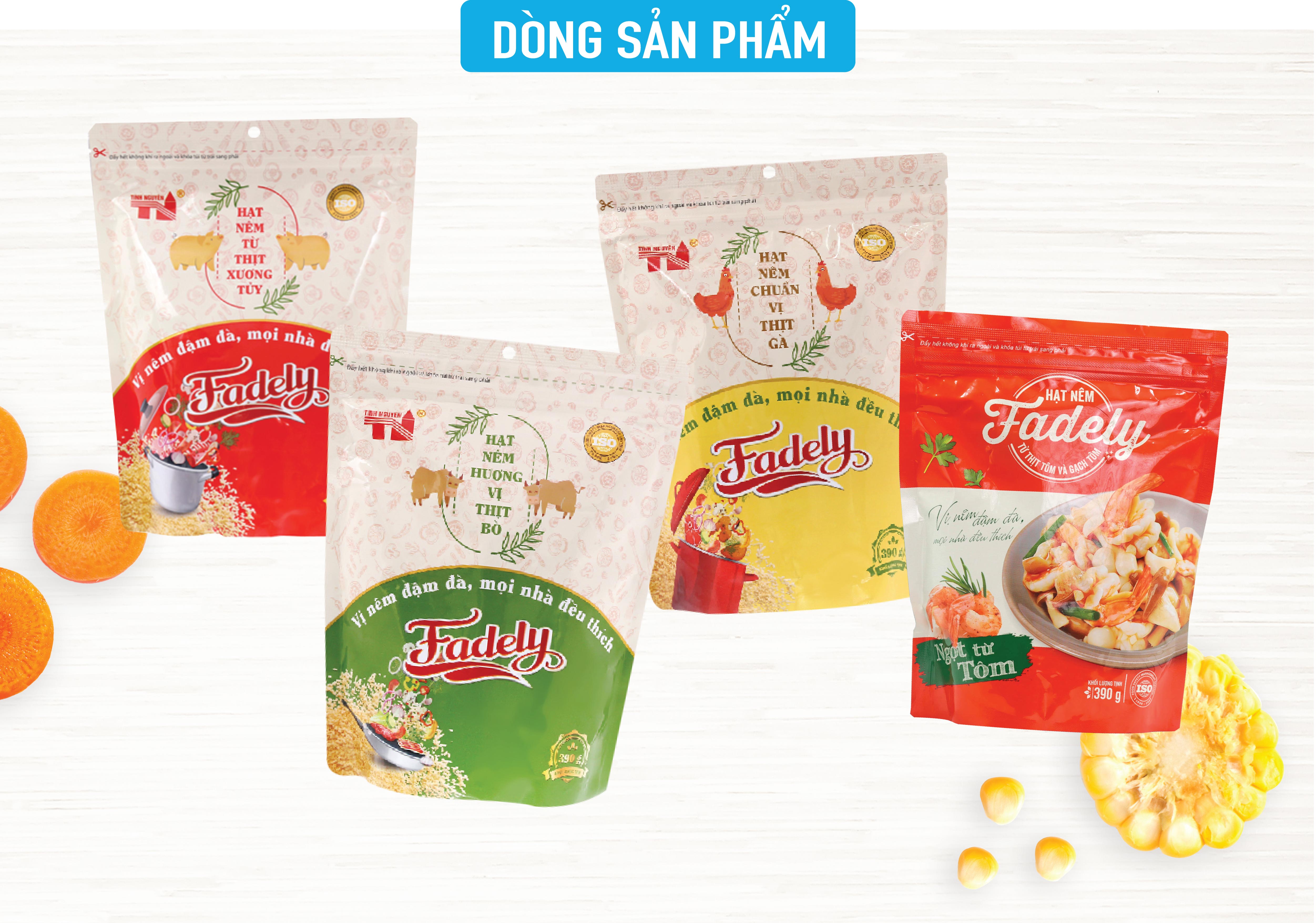 Hạt nêm Fadely từ thịt và xương tủy 390g 5