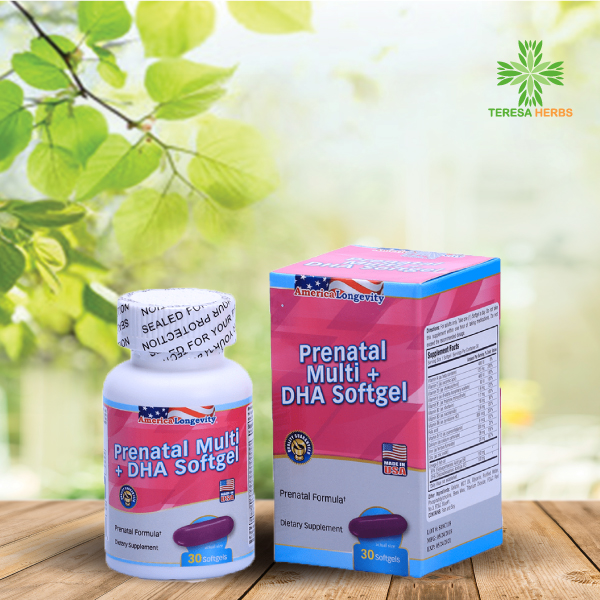 vitamin tổng hợp cho mẹ bầu prenatal multi + dha softgel 2